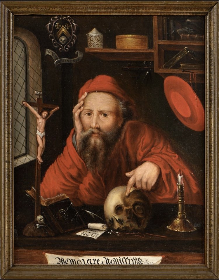 1897 - Olio su Tela - San Girolamo nel suo Studio