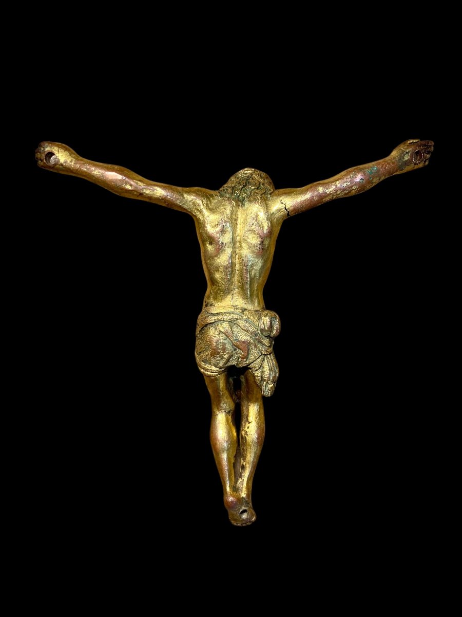 Firenze - III quarto del XVI sec. - Corpus Christi in bronzo dorato a fuoco-photo-6