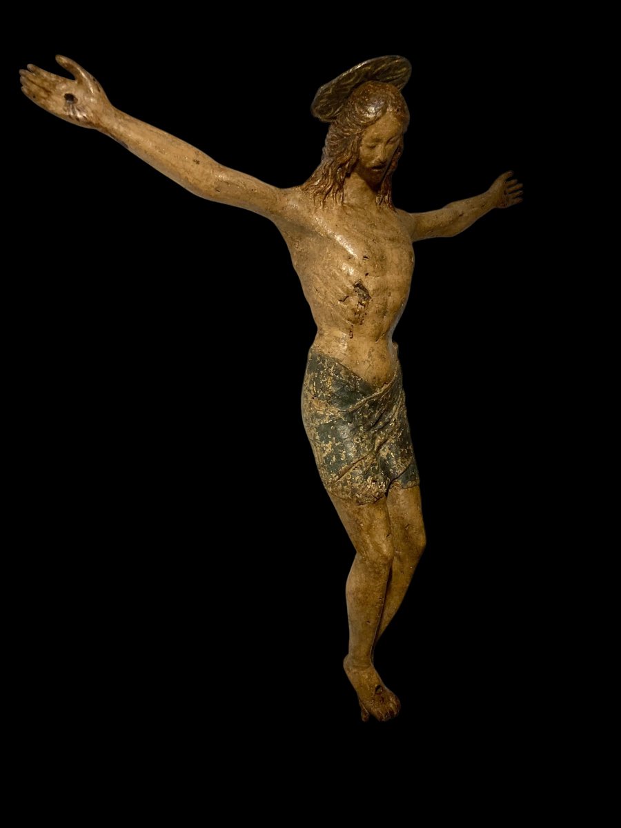  Benedetto da Maiano (Bottega di) - 1480/1490 - Crocifisso in legno policromo e tela gessata -photo-2