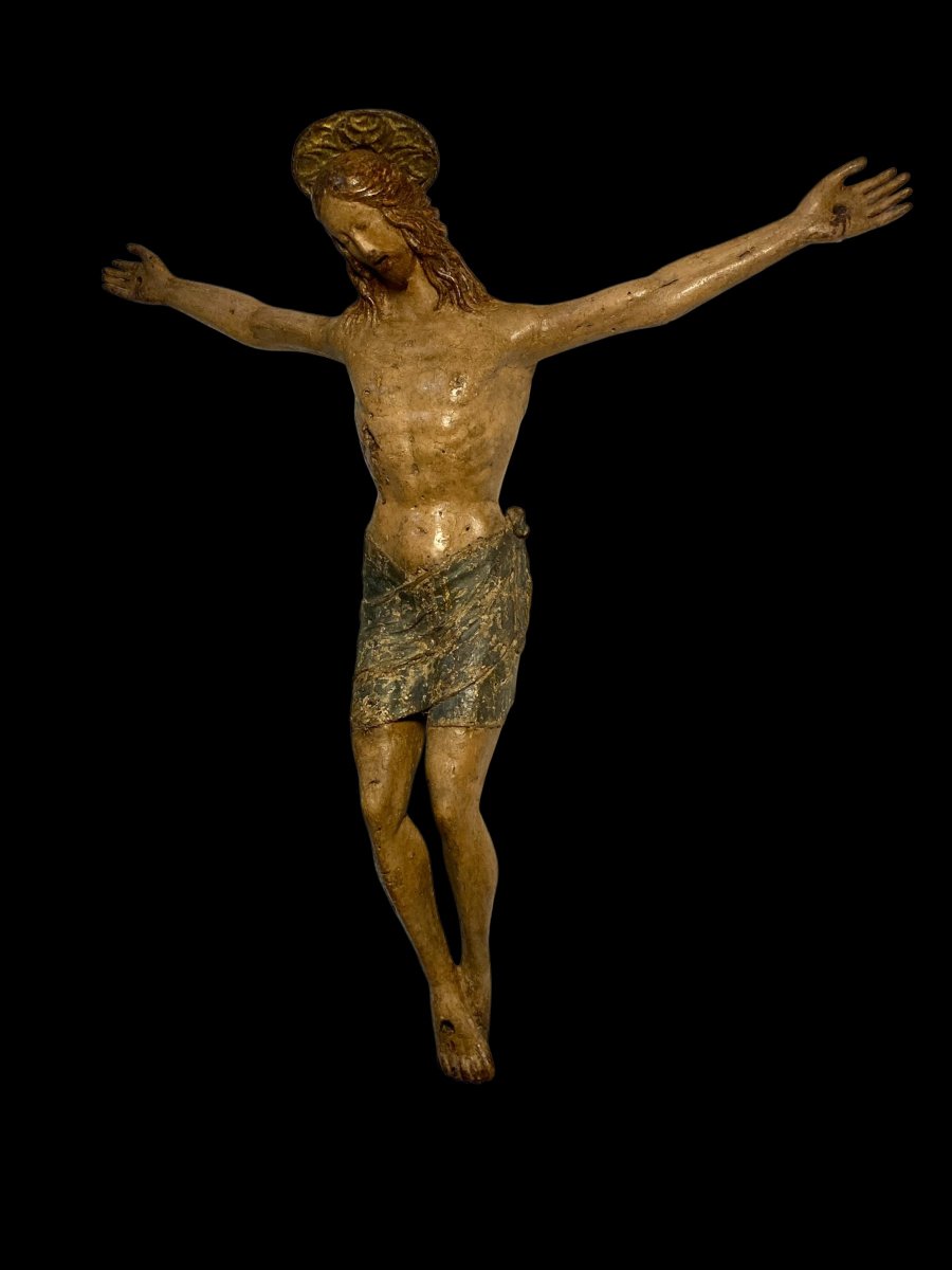  Benedetto da Maiano (Bottega di) - 1480/1490 - Crocifisso in legno policromo e tela gessata -photo-3