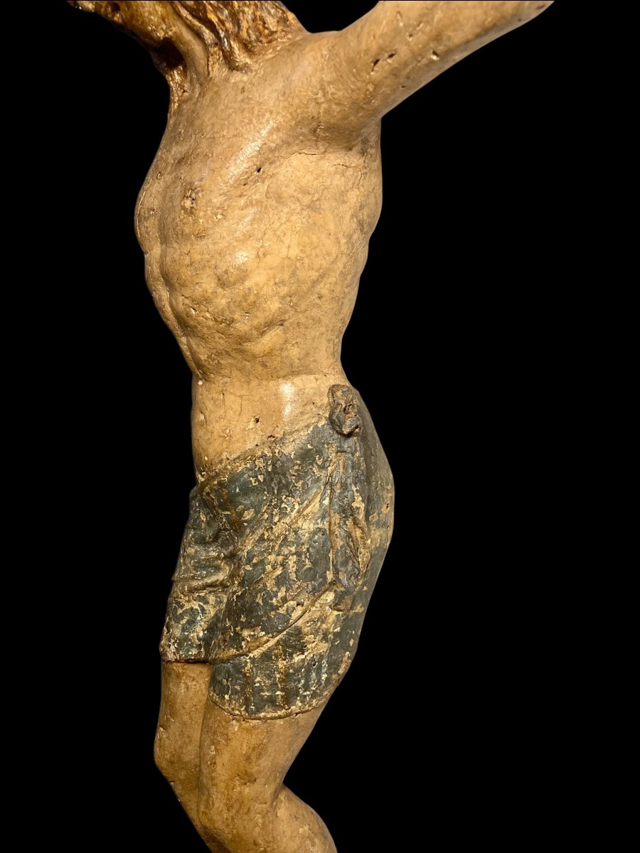  Benedetto da Maiano (Bottega di) - 1480/1490 - Crocifisso in legno policromo e tela gessata -photo-2