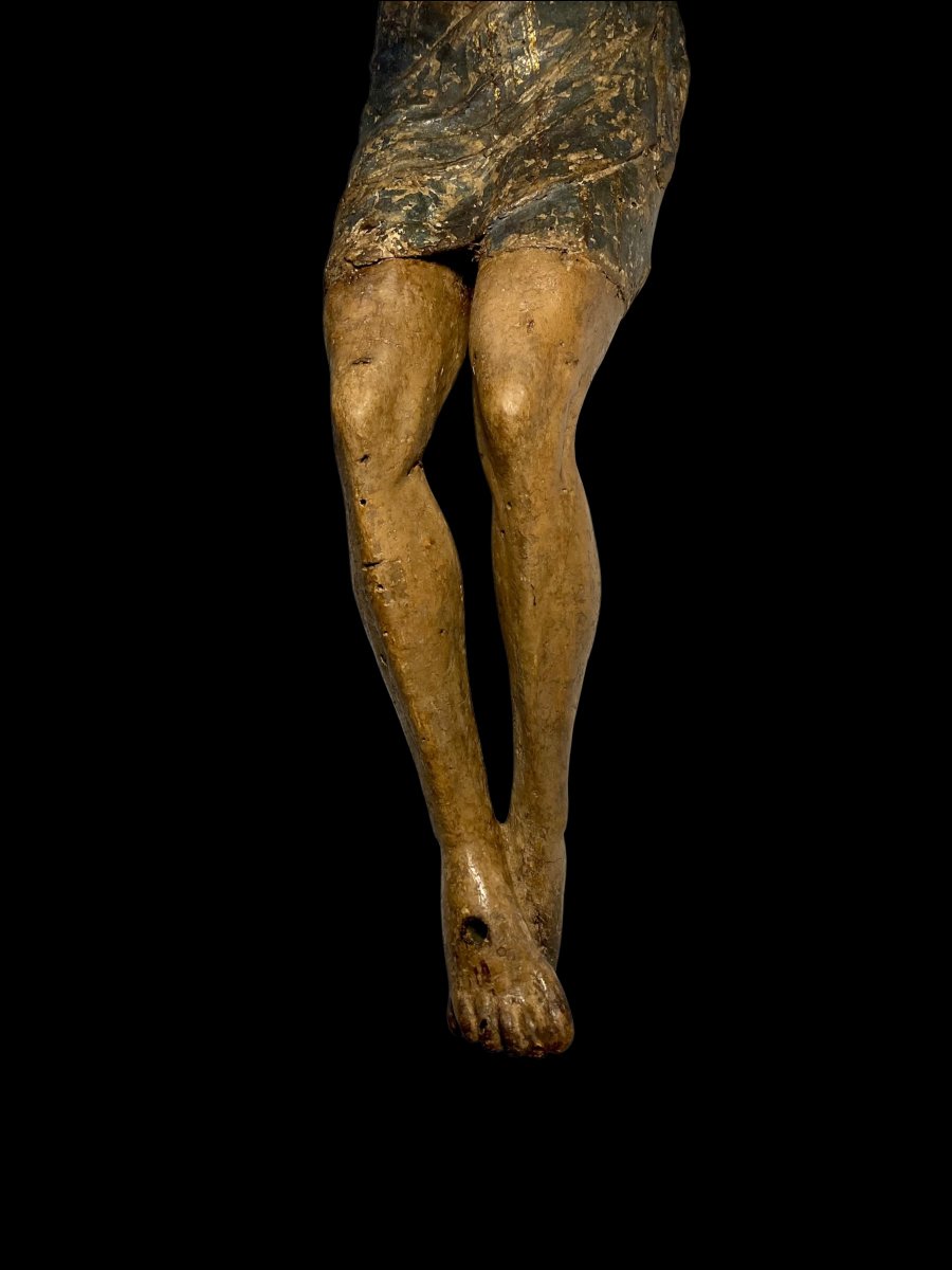  Benedetto da Maiano (Bottega di) - 1480/1490 - Crocifisso in legno policromo e tela gessata -photo-3