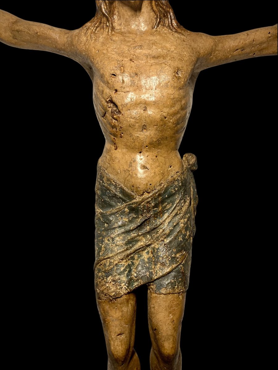  Benedetto da Maiano (Bottega di) - 1480/1490 - Crocifisso in legno policromo e tela gessata -photo-4