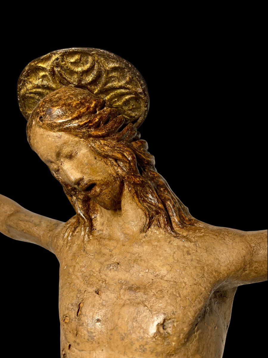  Benedetto da Maiano (Bottega di) - 1480/1490 - Crocifisso in legno policromo e tela gessata -photo-5