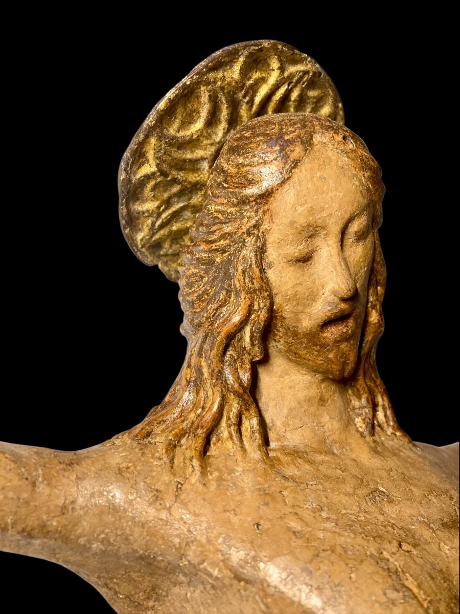  Benedetto da Maiano (Bottega di) - 1480/1490 - Crocifisso in legno policromo e tela gessata -photo-6