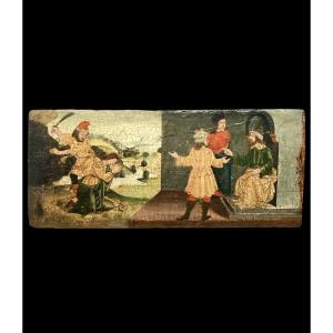 Francesco Botticini (Firenze, 1446 – Firenze, 1498) - E bottega - Martirio di San Genesio