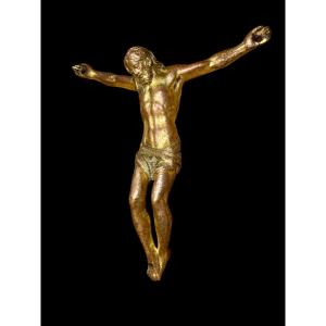 Firenze - III quarto del XVI sec. - Corpus Christi in bronzo dorato a fuoco