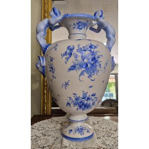 Large Blue Vase