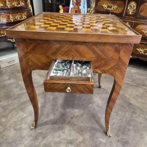 Late 18th-century Game Table