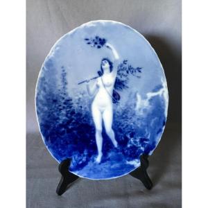 Limoges Porcelain Plate Signed