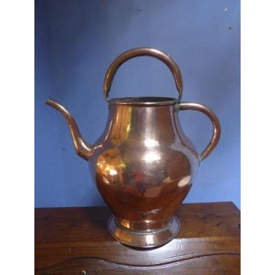 Provencal Copper Jug Late 18th Century