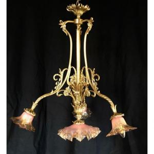 Art Nouveau Chandelier