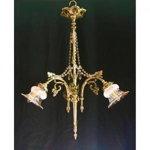 1900 Louis XVI Style Chandelier