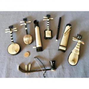 Miniature Chinese Musical Instruments