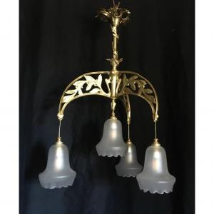 Art Nouveau Chandelier