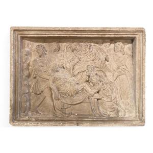 Bas Relief In Stone