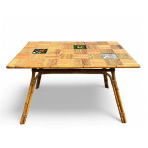 Audoux Rattan Table - Minet