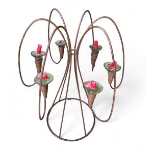 Wrought Iron Chandelier