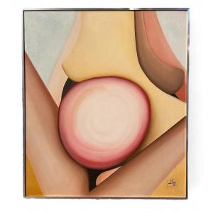 Abstract Composition Dated 1976