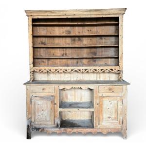 Savoyard Fir Wood Dresser - Late 19th Century