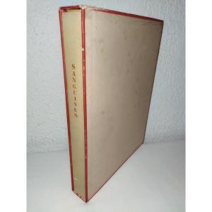 "sanguines" Curiosa Collection Book By Pierre Louys Drypoint Lobel-riches No. 234