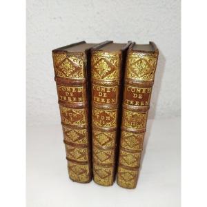 The Comedies Of Terence By Dacier 1700 Volumes I/ii/iii