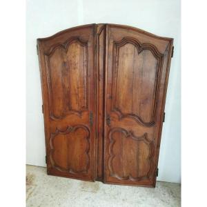 Solid Wood Cabinet Doors Louis XV Period Late 18th Century