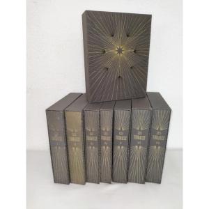 Les Thibault Roger Martin Du Gard 8 Volumes Illustrated Lithographs Collection N°1803