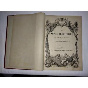La Mode Illustrée Illustrated Journal Women's Outfits & Accessories By Firmin Didot 1889