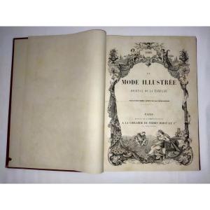 La Mode Illustrée Illustrated Journal Women's Outfits & Accessories By Firmin Didot 1888