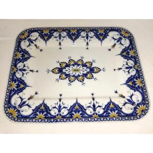 Sarreguemines "cluny" Large Rectangular Serving Dish Tableware