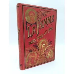 Woman Antique Book Ethnology Customs Engravings Jules Gourdault 1882