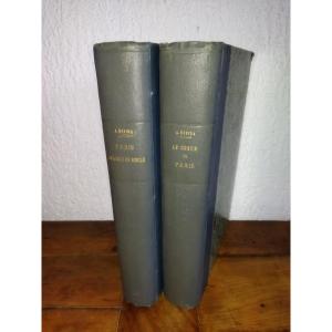 Robida Paris Illustrated Drawings Lithographs 19th Century Collection