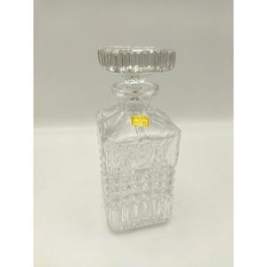 Whiskey Decanter, Cut Crystal, Tableware