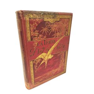 The Earth From A Bird's-eye Perspective Ancient Book Ethnology Geography Civilization Onesimus Reclus 19th Century