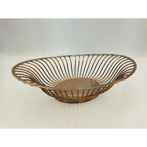 Christofle Gallia Silver-plated Metal Bread Basket Tableware