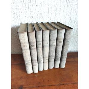 Pierre Louys Series Of 7 Illustrated And Numbered Antique Works 2352 Curiosa 