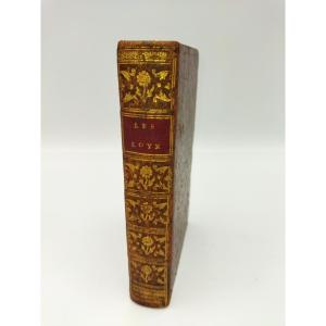 The Laws Drawn From The Greeks, Developed By The Romans. Ancient Book, Volume I, 1765