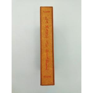 La Mare Au Diable Georges Sand Papier Ingres d'Arches Numbered 15/24 Eaux Fortes Genty 1944