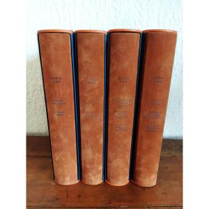 Boris Vian 4 Volumes Watercolors By Roland Topor éditions André Sauret N° 2590 Collection