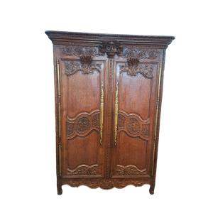 Norman Oak Wardrobe 