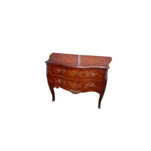 Marquetry Chest Of Drawers