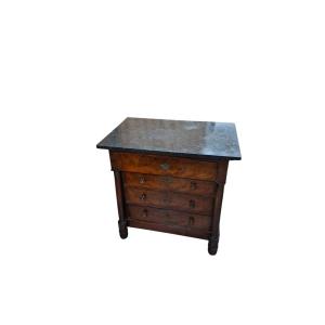 Empire Mahogany Chest Of Drawers