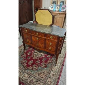 Louis XV Louis XVI Transition Chest Of Drawers