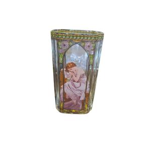 Goebel Vase Signed Mucha