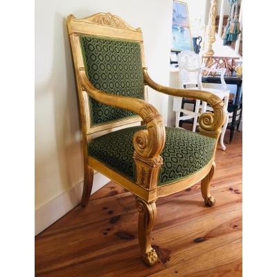 Armchair Of Ceremonial Restoration Period