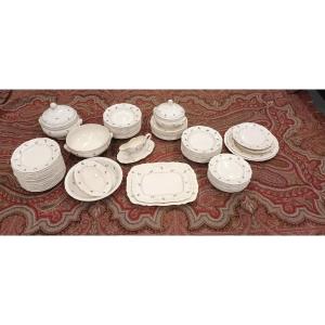 Sarreguemines Earthenware Table Service