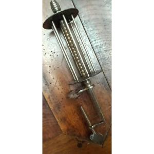 Folk Art, Sewing, Wrought Iron Reel 