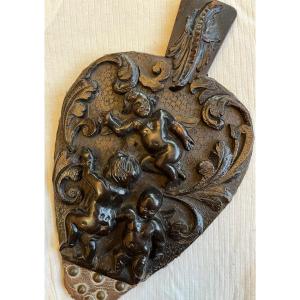 Interesting 17th Century Sculpture, Part Of An Old Bellows.