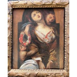 Small Oil On Canvas, 17th Century, Italy Or France